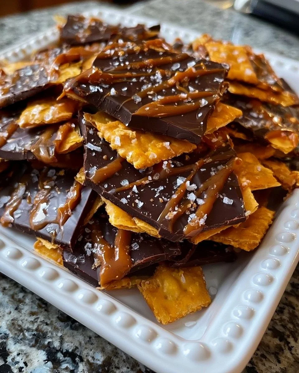 Cheez-It Karamell Dunkle Schokoladenrinde