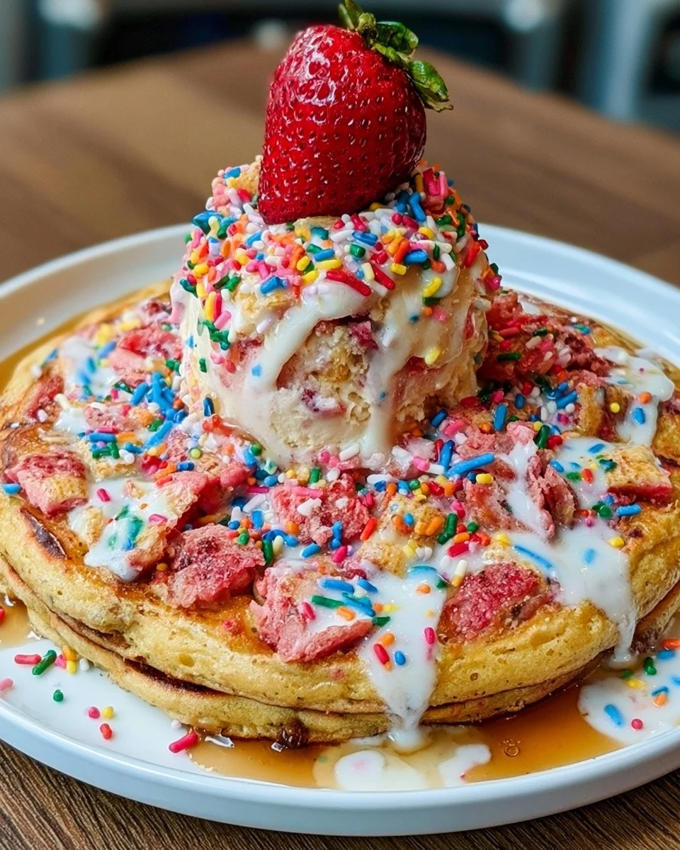 Erdbeer-Pop-Tarts-Pfannkuchen-Kekse