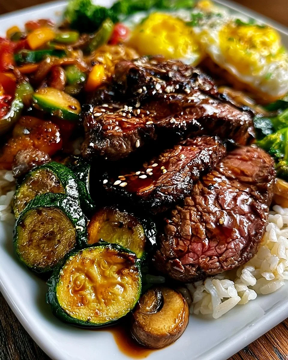 Hausgemachtes Hibachi-Steak