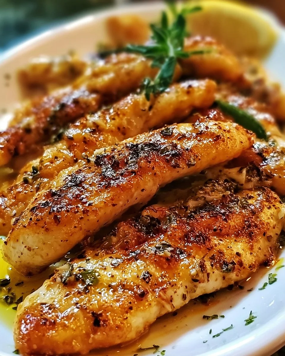 Mediterrane Hähnchenstreifen