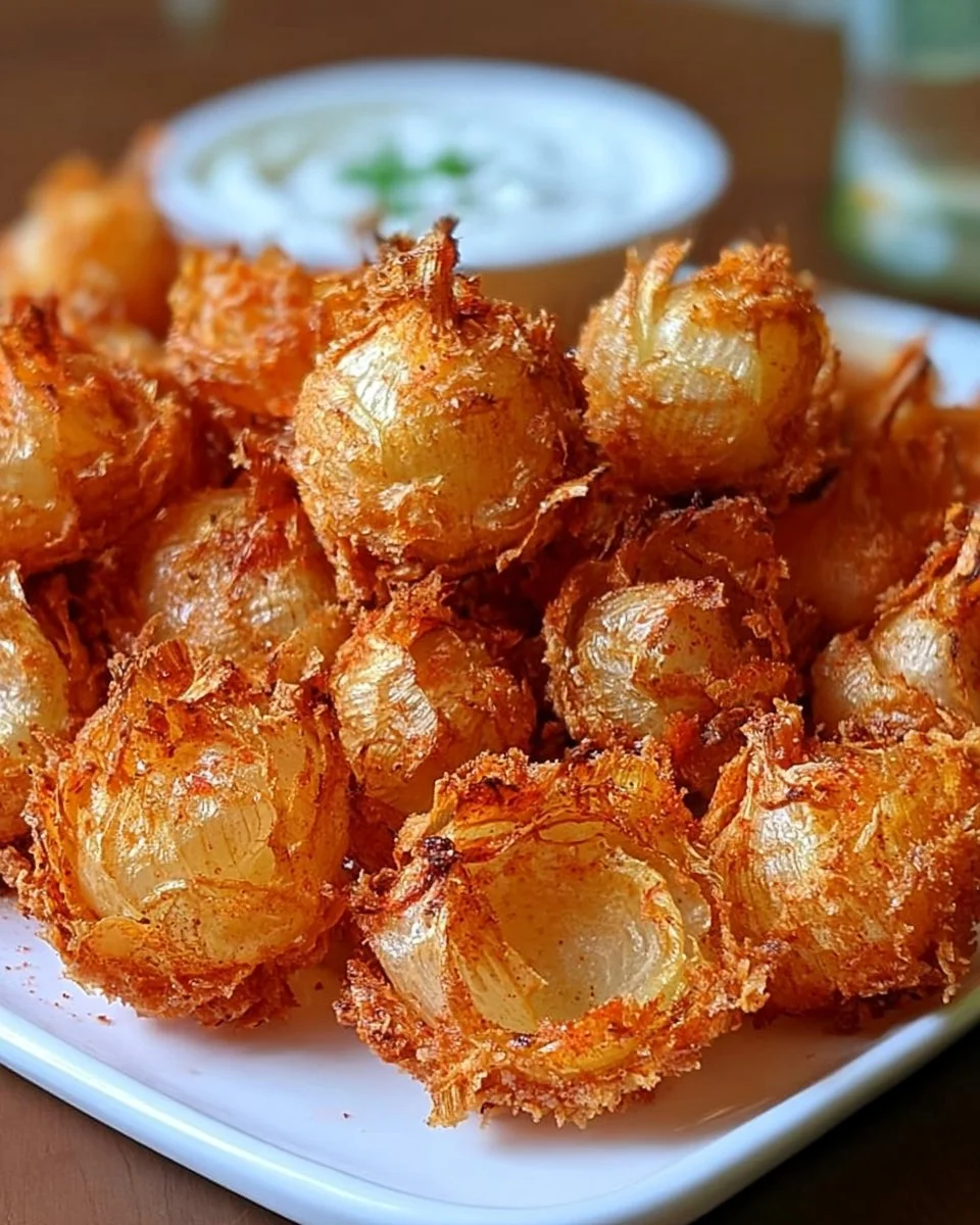 Mini-Blumenzwiebeln aus der Heißluftfritteuse