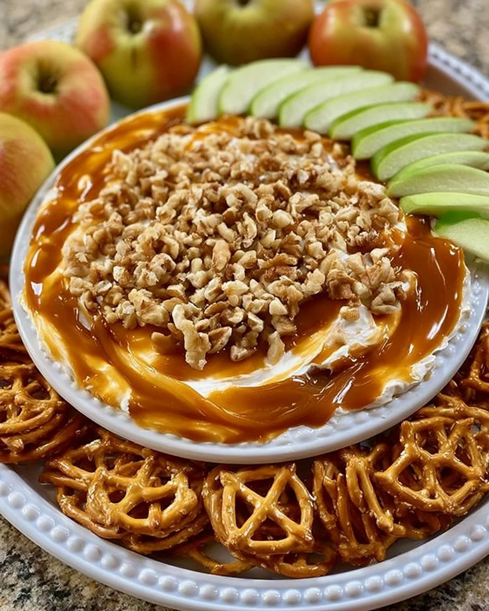 Rold Gold Karamell-Apfel-Brezel-Dip