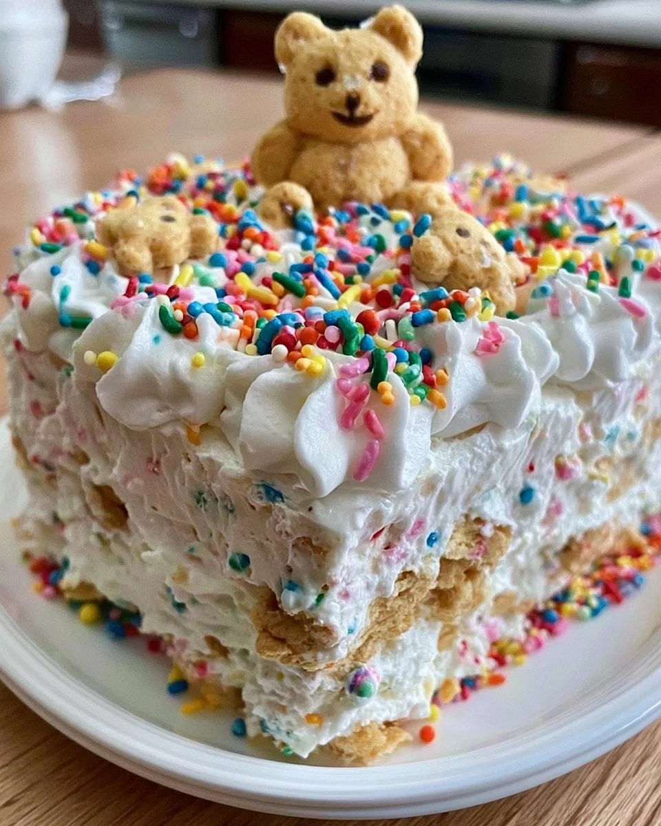 Teddy Grahams Funfetti Fluff