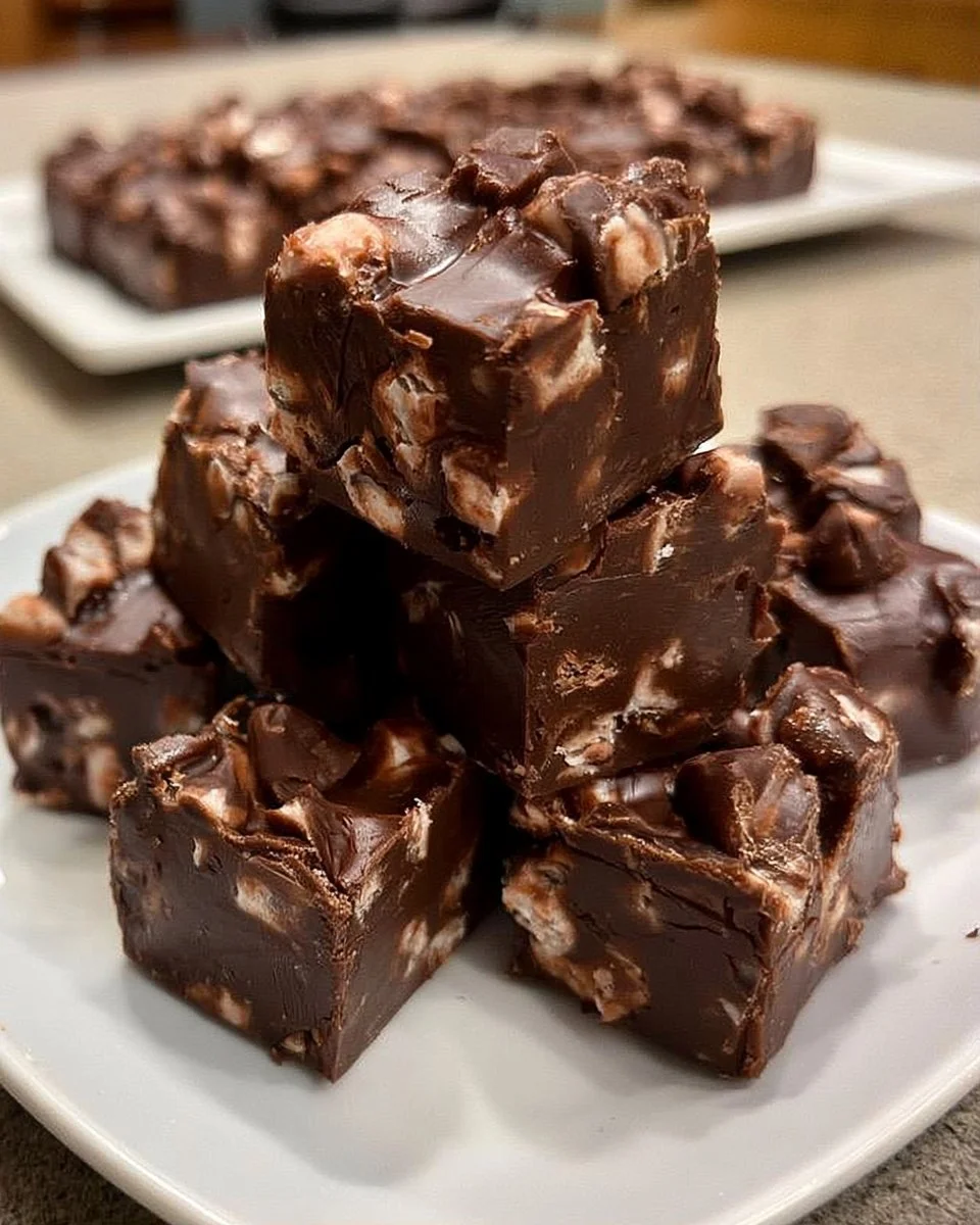 Tootsie Roll Schokoladenfudge