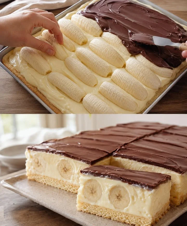 Bananen-Schnitten