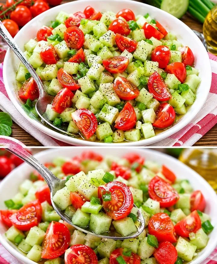 Gurken-Tomaten-Salat