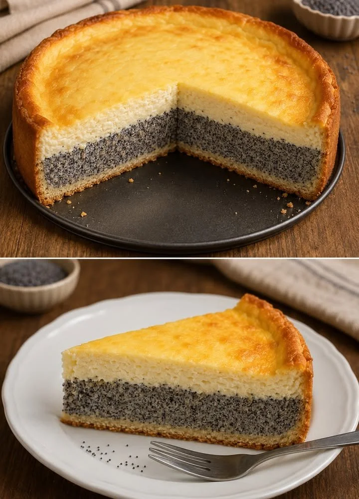 Mohnkuchen-Eierschecke
