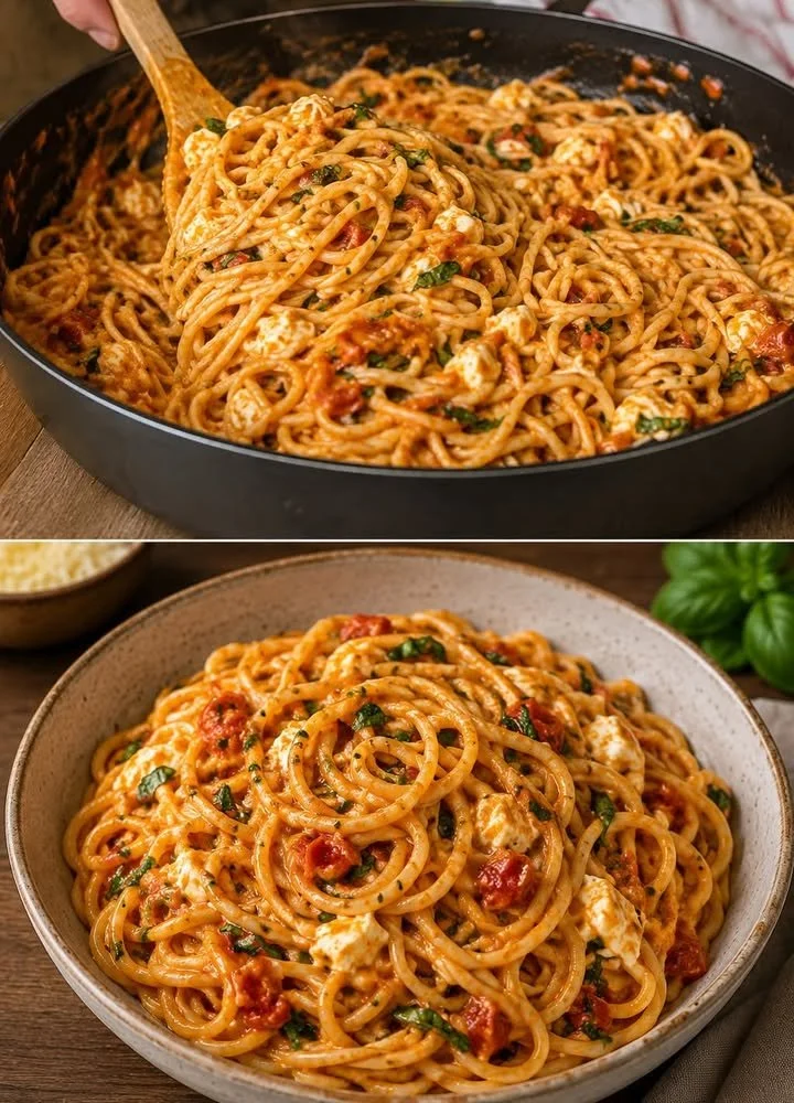Mozzarella-Spaghetti-Sauce